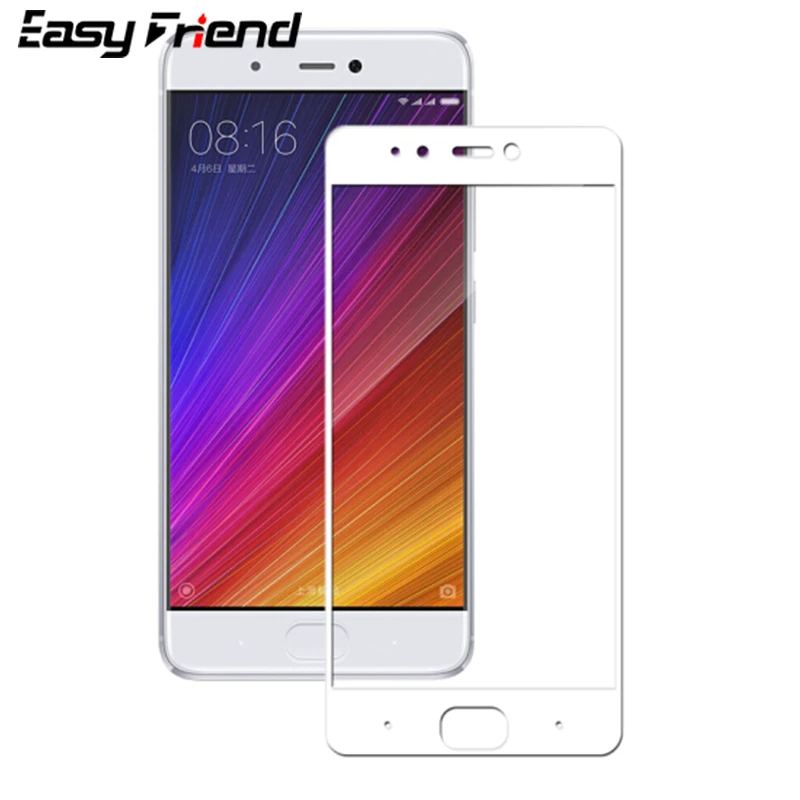 Для Xiaomi Mi 5S 5C Plus Mi5S 5SPlus Mi5C Pro защитная пленка полное покрытие цветное закаленное
