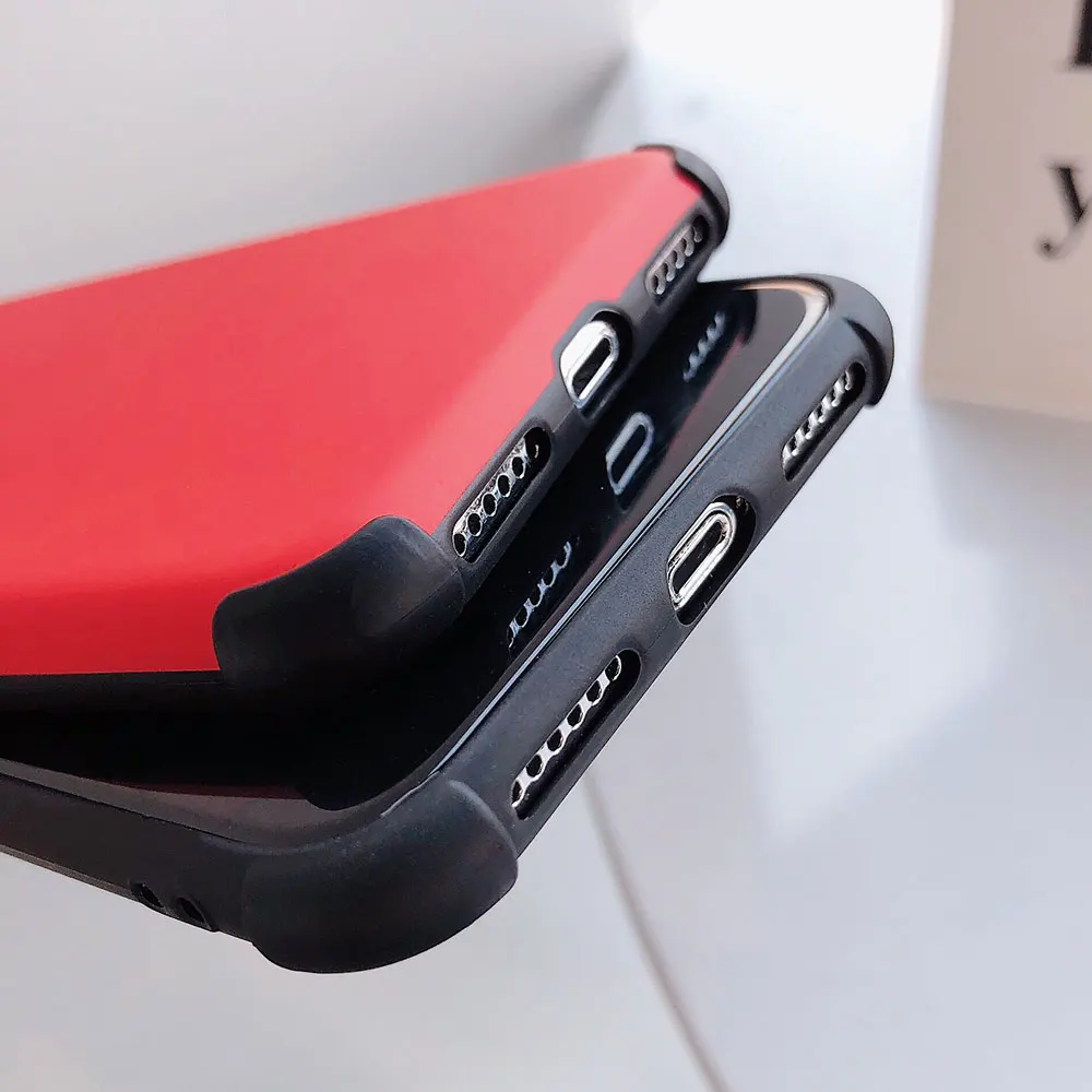 Мягкий ТПУ чехол для iPhone 11 Pro Max XS MAX XR оригинальная Жидкая силиконовая задняя