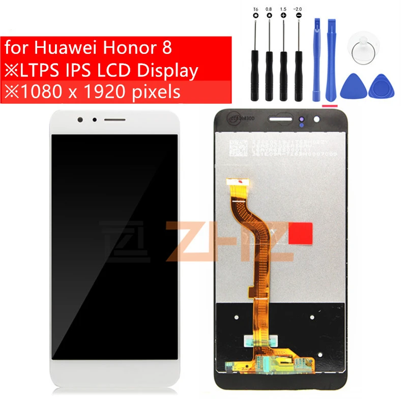 Для Huawei Honor 8 ЖК-дисплей сенсорный экран дигитайзер в сборе для FRD-L09 запасные части