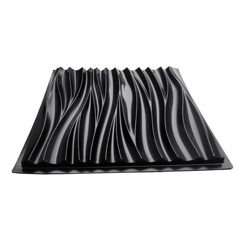

Wave Pattern Wall Concrete Cement Plaster Mold Plastic Brick Stone Tiles DIY Manual Garden Lawn Path Paving Pavement Paver