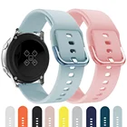 Силиконовый ремешок для Samsung Galaxy watch active 2 44 мм 46 мм gear s3amazfit GTR GTS, браслет correa HUAWEI watch gt 2epro