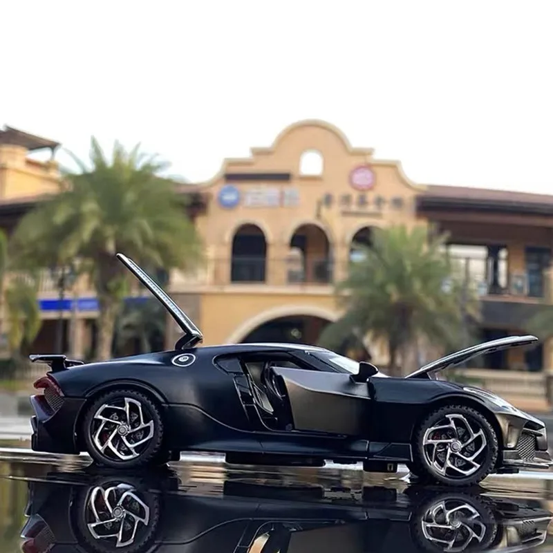 Модель автомобиля Bugatti lavoiturenлуар 1:32 Литые и игрушечные автомобили миниатюрная