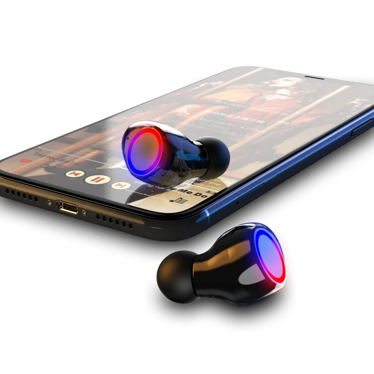 

TWS Bluetooth 5.0 Earphones 2000mAh Charging Box Wireless Headphone Stereo Sports Waterproof Earbuds Headsets With Microphone