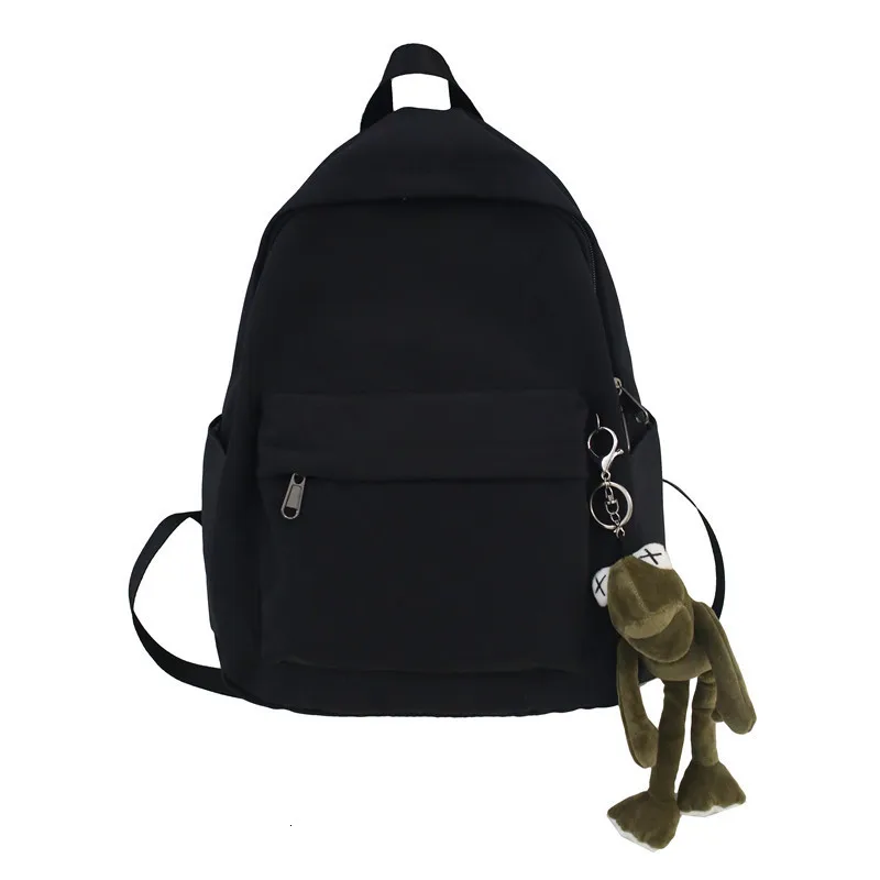 

Female School Bags For Teenage Girls 2020 Nylon Ornaments Backpack Women Mochilas Sac A Dos Ladies Laptop Rucksack Men Bag Pack