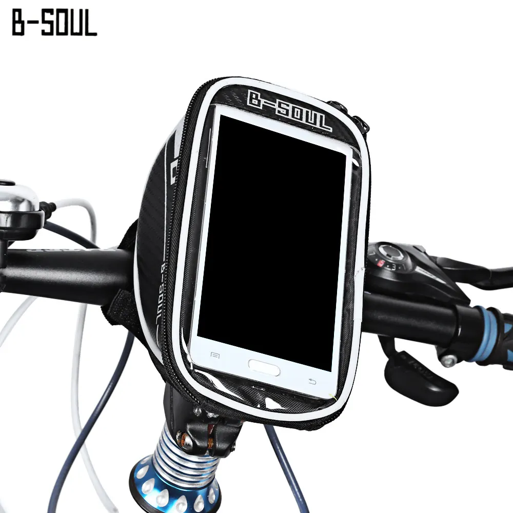 Водонепроницаемая велосипедная сумка Передняя верхняя седельная для 4 8 дюйма/5 5