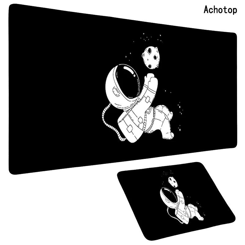 

Astronauta Deskmat Space Astronauta Mouse Pad Company Floor Mat Xxl Large Mousepad Black Anime Mouse Mats Art Table Rubber Mats