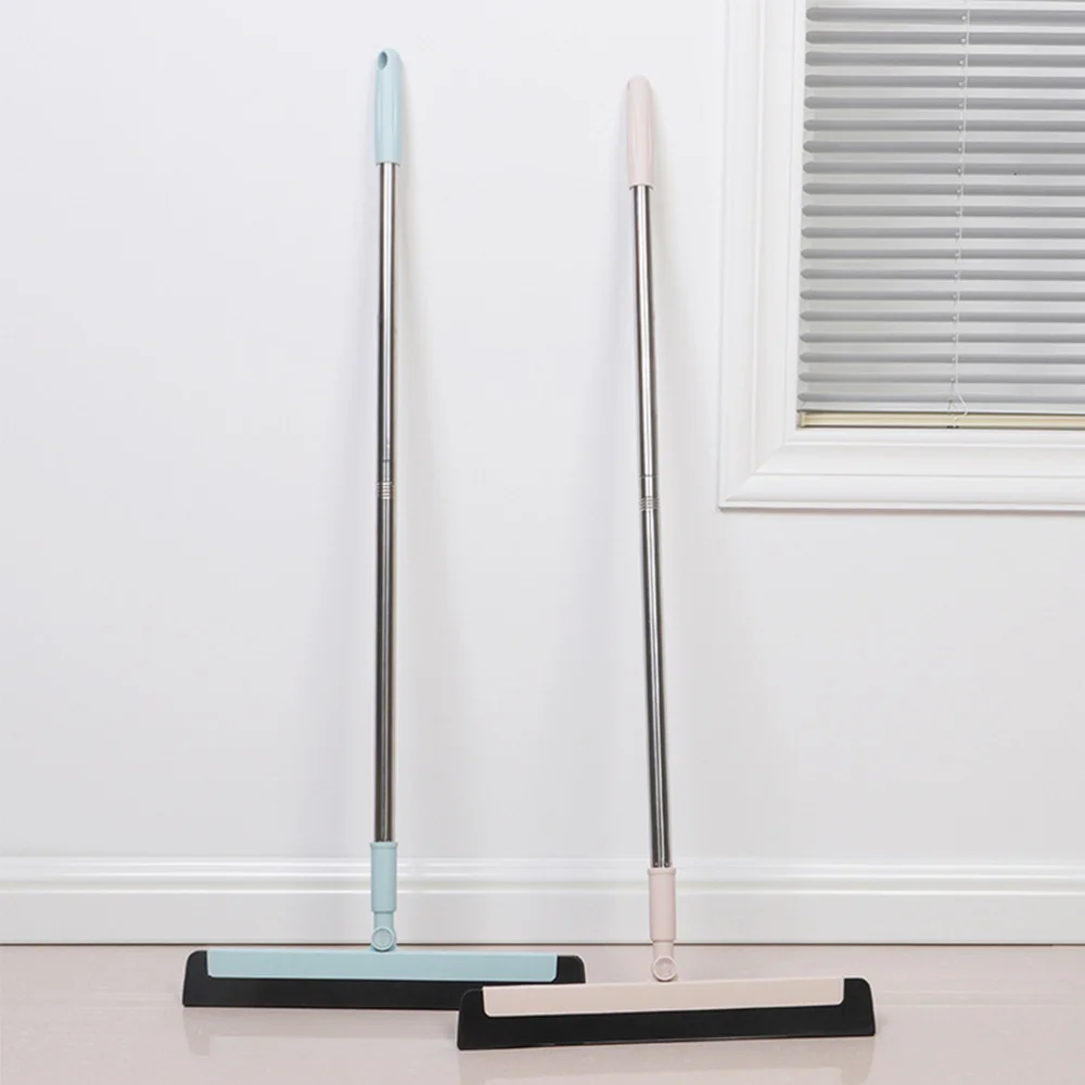 

1Pc Floor Cleaning Scraper Glass Wiper Window Squeegee Versatile Cleaner for Home Office Hotel Bathroom Toliet (Blue)