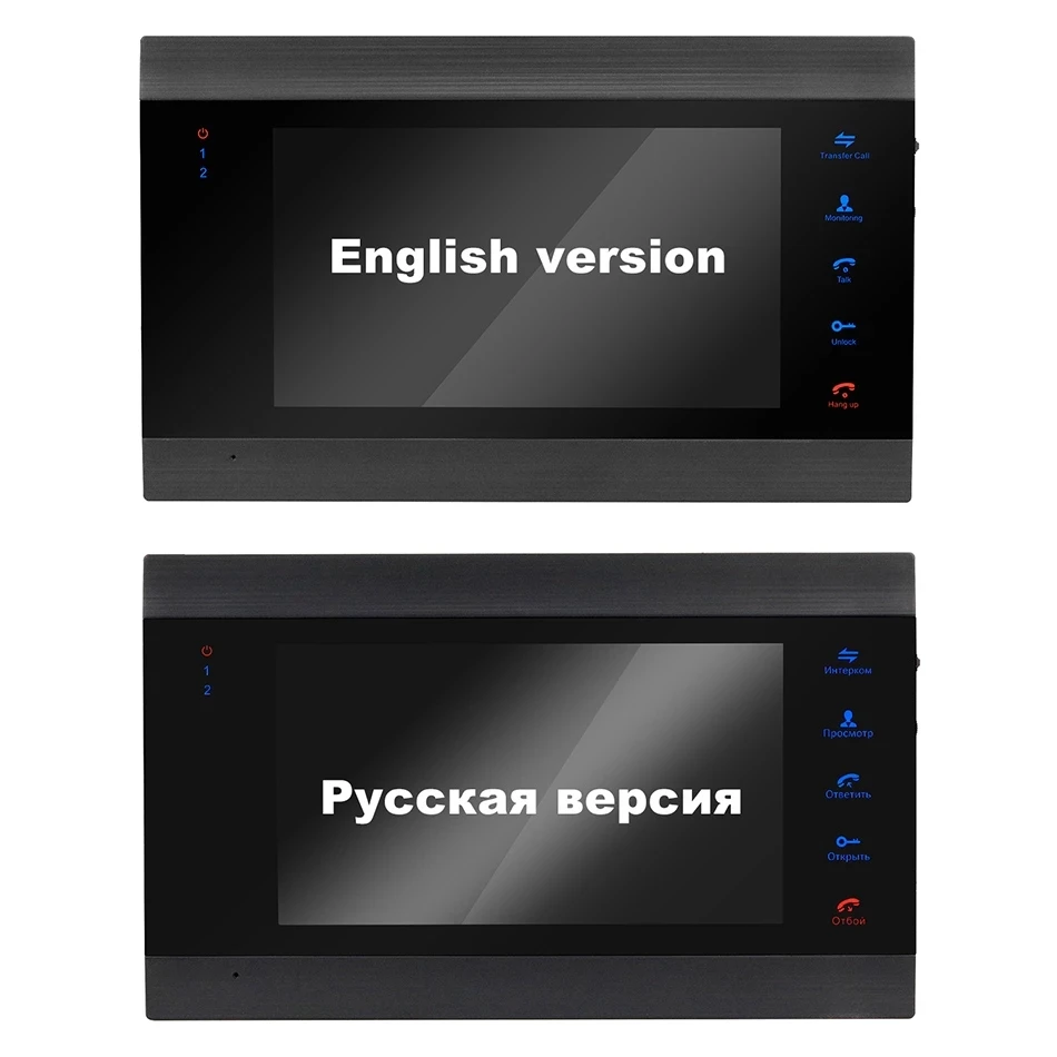 Домашний видеодомофон 7 дюймов система связи для квартирного монитора 1200TVL