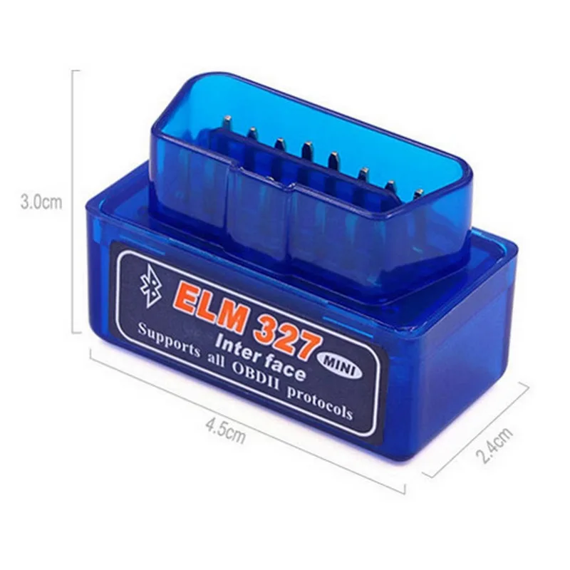 Bluetooth V1.5 Elm327 obd2 сканер OBD Автомобильный диагностический инструмент для peugeot 207 107