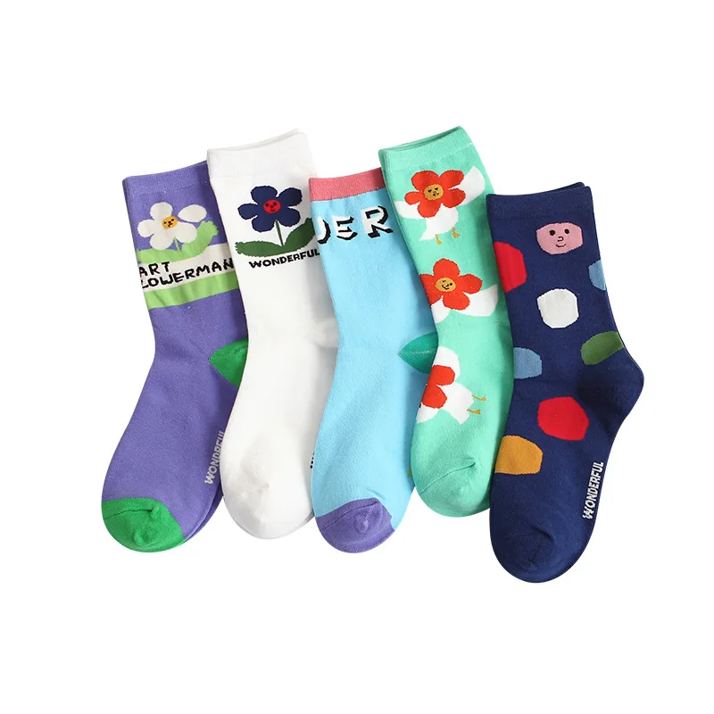 Сезон весна лето Модные новый продукт арт хан издание улицы трендовые носки для