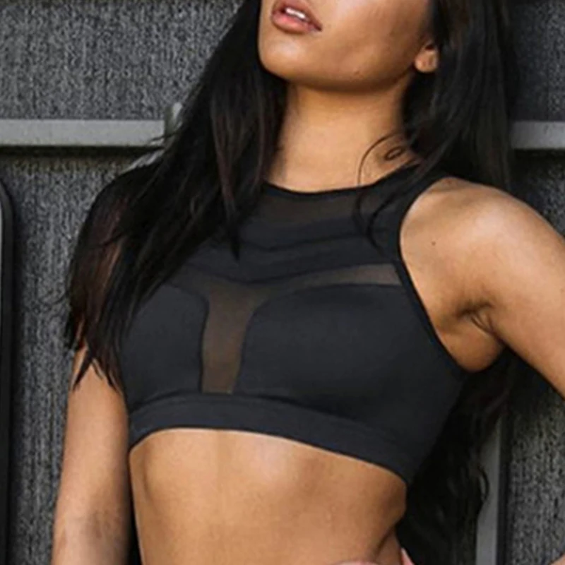 

Новый дизайн спортивный бюстгальтер Для женщин, пуш-ап, спортивный топ для Фитнес из мягкой дышащей ткани Спортивный жилет противоударный Б...