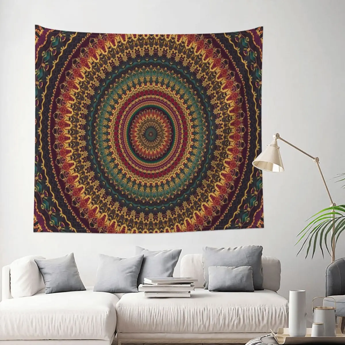

Mandala Tapestry Flower Boho Sacred Decoration Wall Room Home Decor Hanging Living room Kawaii Aesthetic Gift