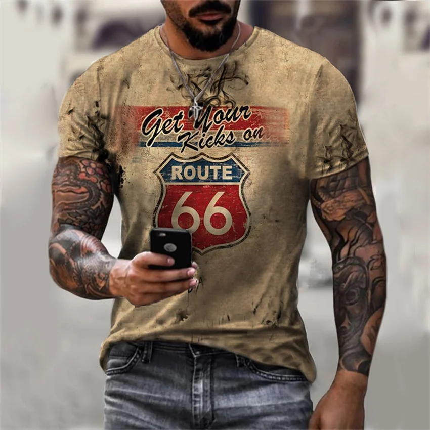 

Leisure Breathable Summer 3D Printed Irregular T-Shirt Sport Extra-Large T-Shirt Short Sleeve 2021 New Men's T-Shirt 110-6XL