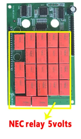 Лучший V3 V3.0 с красными реле nec печатная плата только для delicht VD DS150E CDP PRO