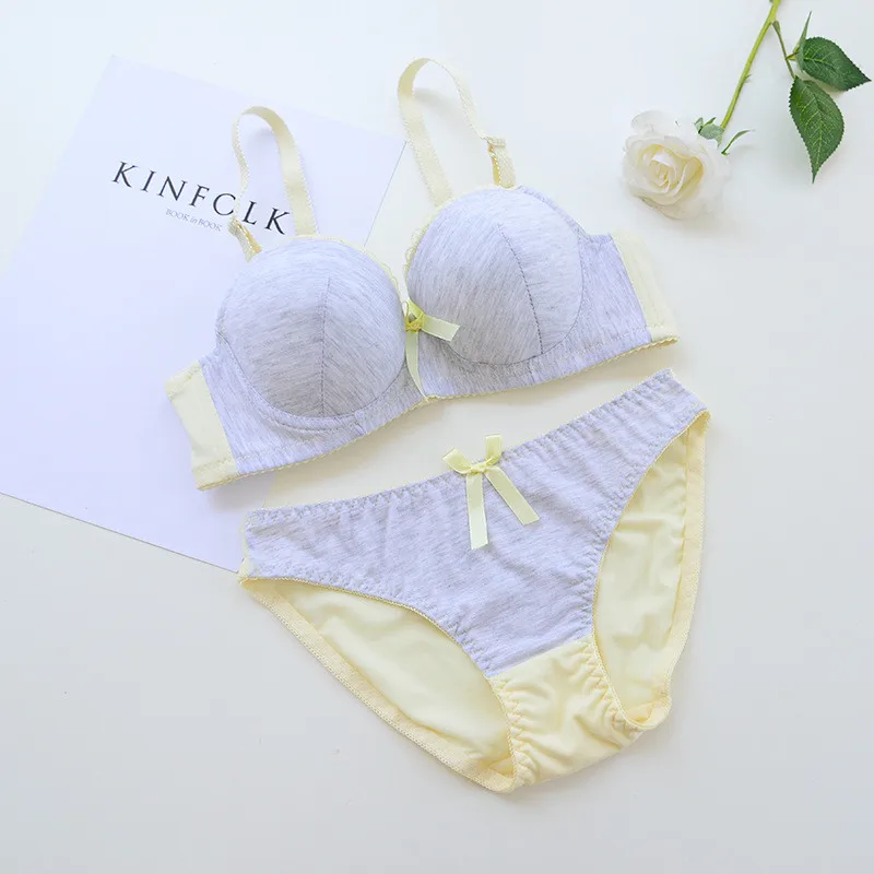 Тренировочный комплект с бюстгальтером для девочек милый Комплект