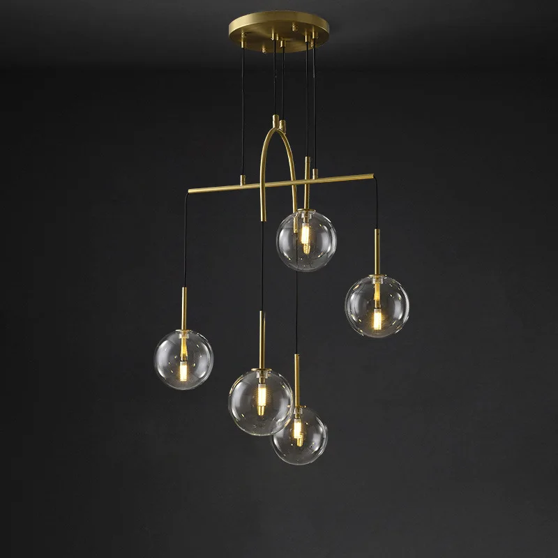 

Подвесной светильник в скандинавском стиле, светодиодный камень, освещение для кухни, столовой, бара, гостиной, промышленная лампа для спал...