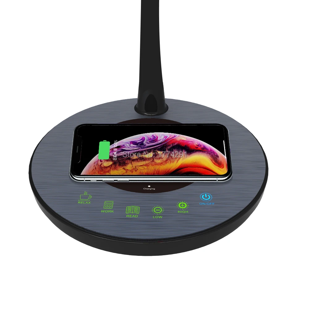 Дизайнерская лампа 10 Вт из алюминиевого материала регулируемая Затемняющая