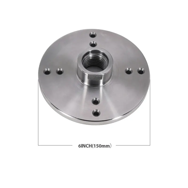 Фланцевая пластина Фрезерный патрон для токарного станка по дереву лицевая