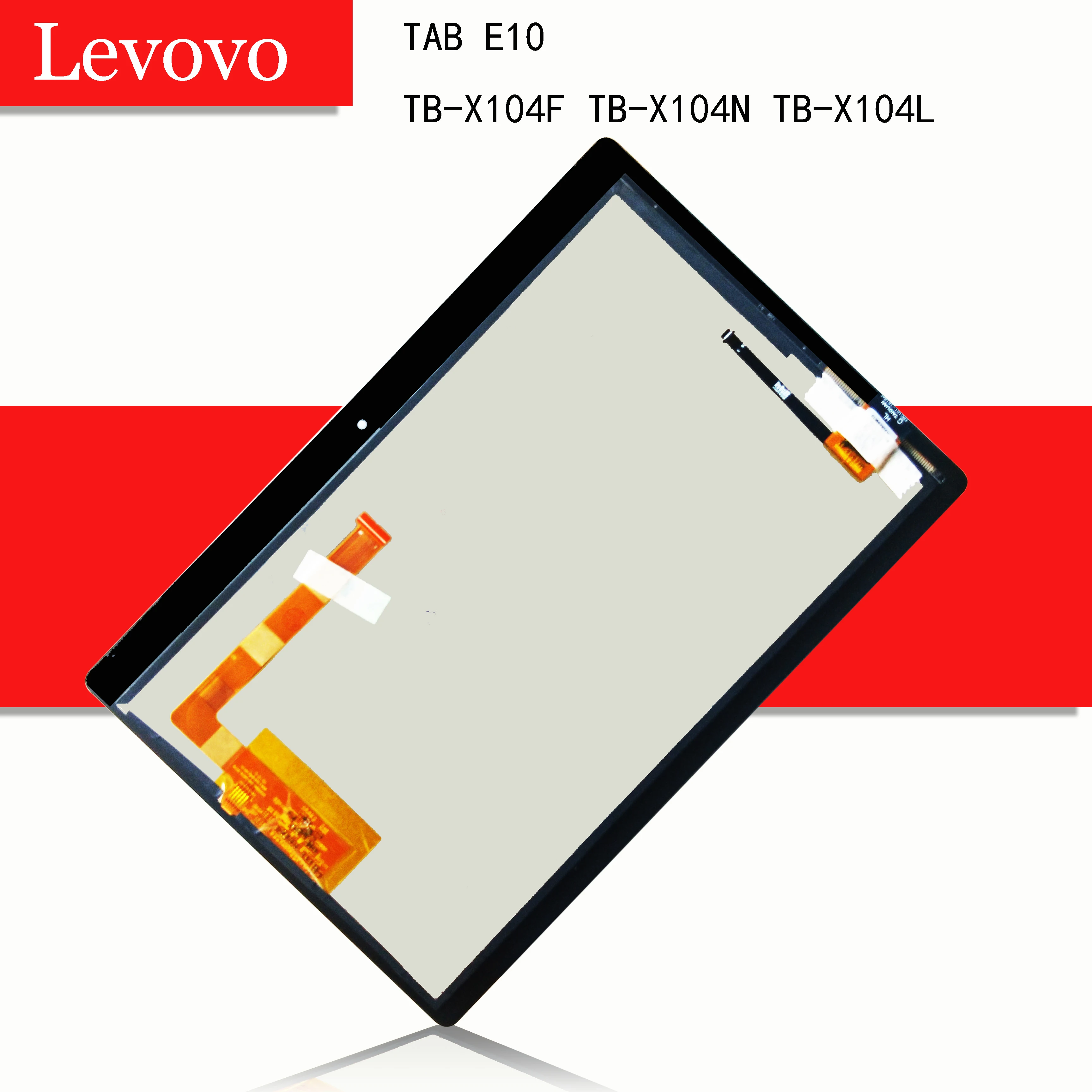 10," для lenovo TAB E10 E 10 TB-X104F TB-X104N TB-X104L TB X104 Сенсорный экран дигитайзер с ЖК-дисплеем Дисплей в сборе