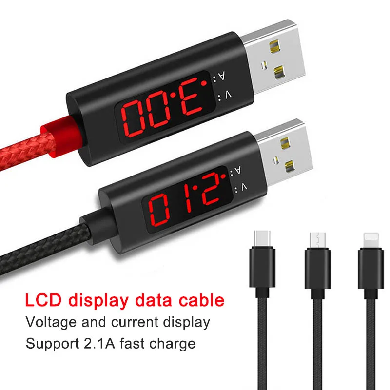 5V 2.1A кабели микро-usb/type C/данные IOS кабель синхронизации LFX-ING