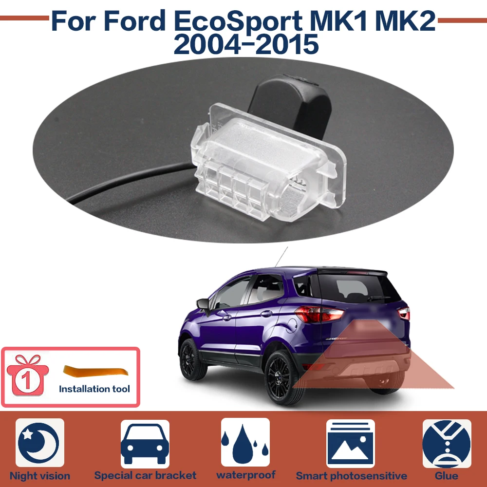 

For Ford EcoSport MK1 MK2 2004-2015 HD Night Vision Waterproof Backup Camera Car Reversing Parking Camera