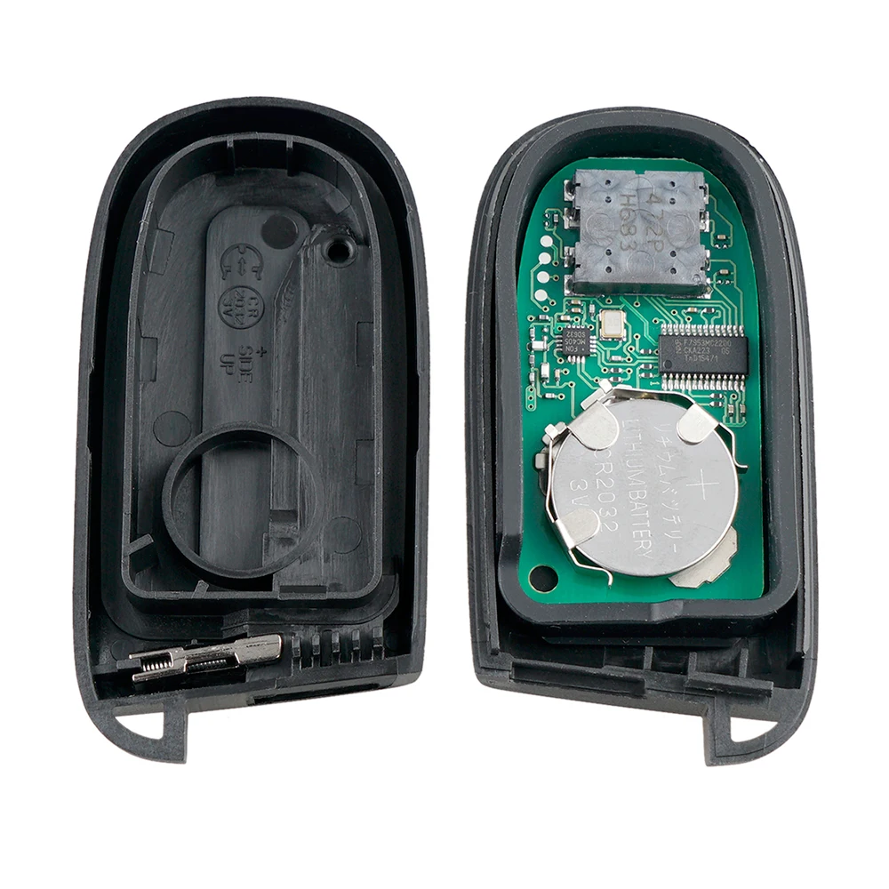 Новый 433MHz 5 кнопок удобный дистанционный ключ-брелок от машины с чипом 7953M 4A GQ4-54T