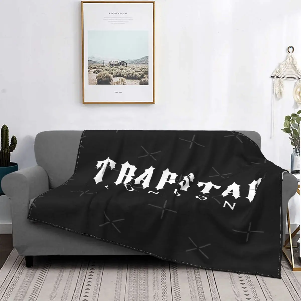 

Trapstar Blanket Bedspread Bed Plaid Bed Linen Fluffy Plaid Fleece Blanket Plaid On The Sofa