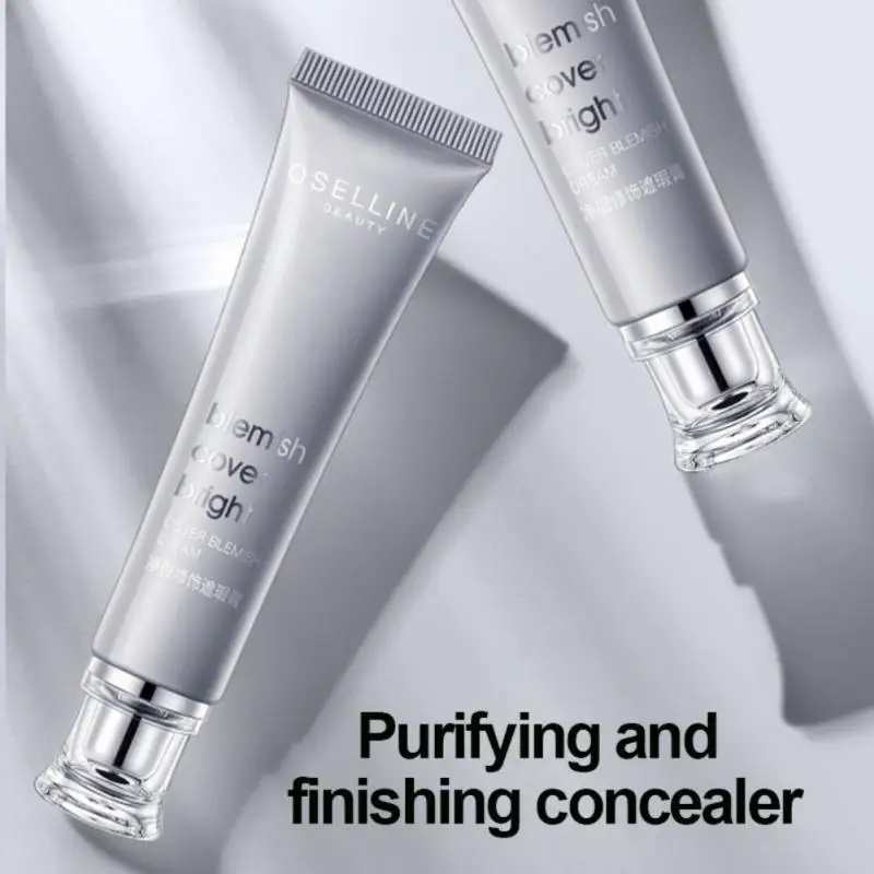 

OSELLINE Face Makeup Concealer Liquid Foundation Contour Palette Waterproof Moisturizing Lasting Concealer Natural 2 Color