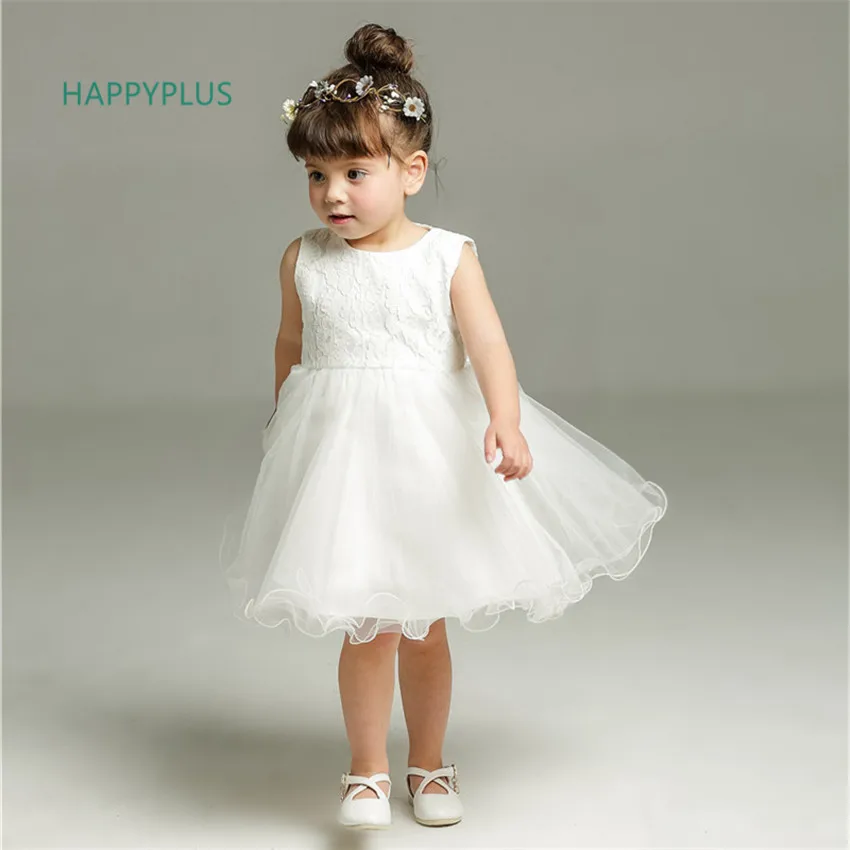 HAPPYPLUS кружевные пушистые детские платья для малышей принцессы фатиновые Детские