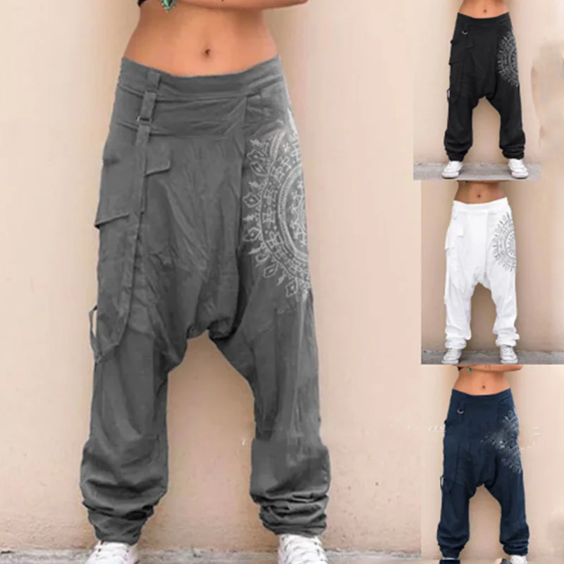 2022 Ретро средневековый костюм пиратские брюки-султанки викингов джоггеры