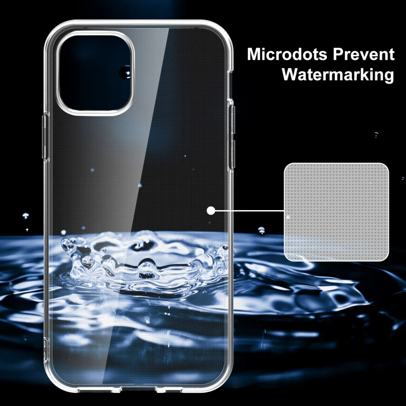 Yokata Clear Phone case for iPhone 11 pro Max Transparent Hard TPU Waterproof iphone capa Coque | Мобильные телефоны и