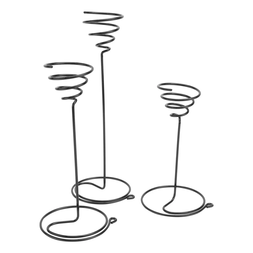 

3Pcs Flower Stands Decorative Flower Holders Balcony Flower Racks Home Decors