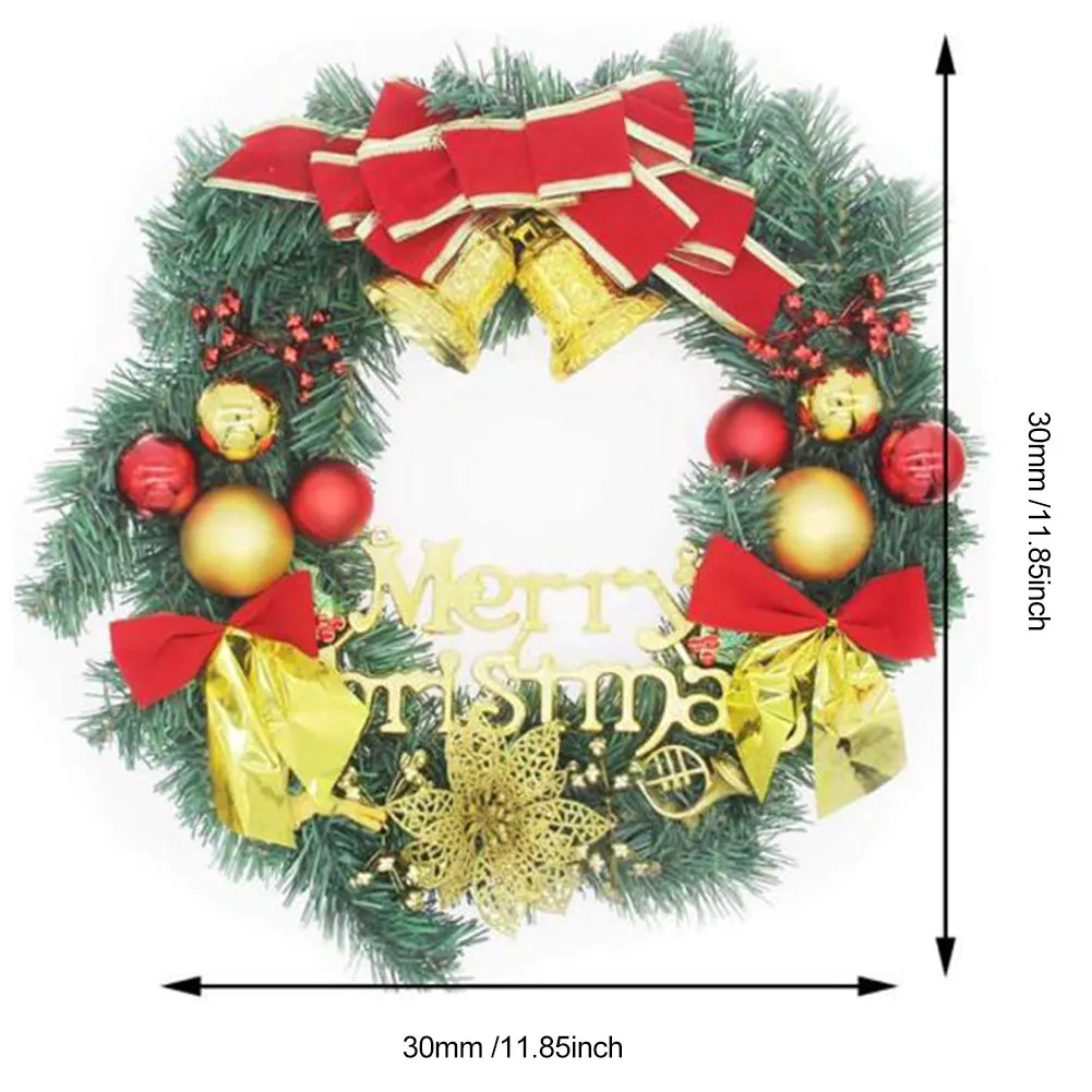 Венки декоративные сосновые иглы из ротанга гирлянды коробка украшения для дома