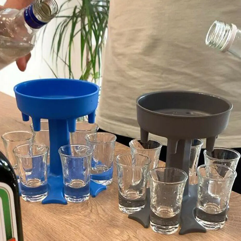 Стеклянный диспенсер для выстрела держатель вина виски пива стойка аксессуары