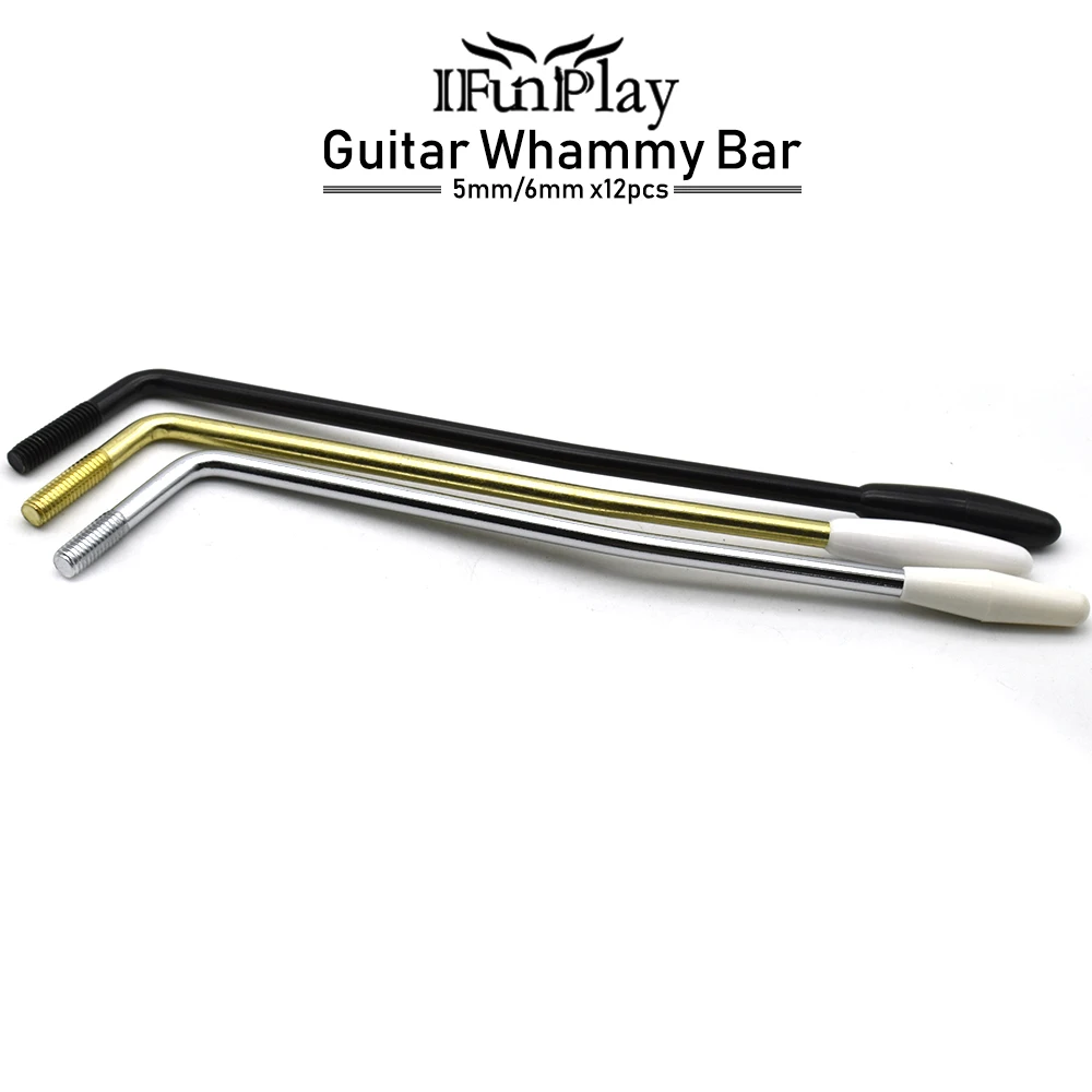 12 шт. профессиональные аксессуары для гитары 6 мм плечо тремоло Whammy Bar Arm