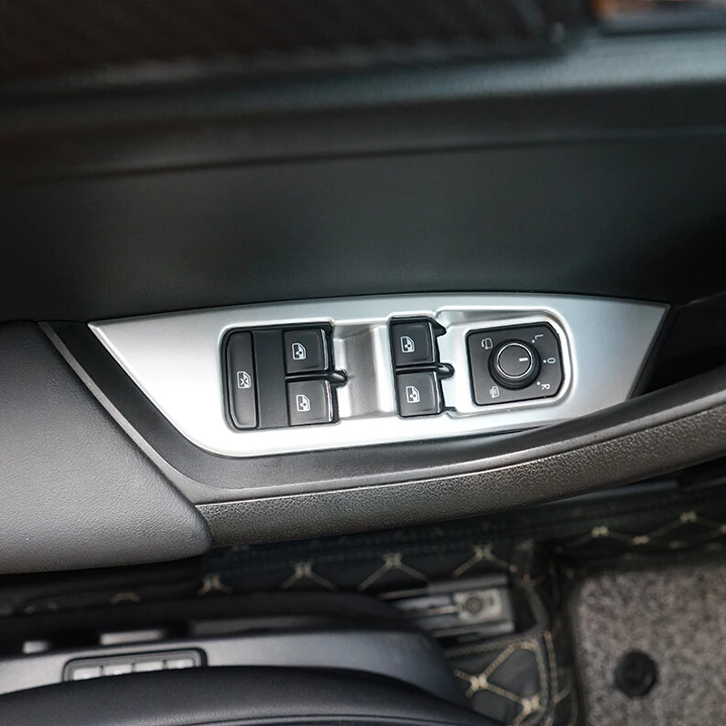 ABS хром для Skoda Kodiaq 2016 2017 2018 автомобильные аксессуары LHD интерьерная дверь окно