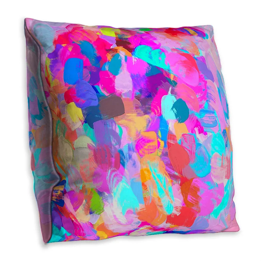 Наволочка с цветочными узорами фрукты собак тропический подушки для растений