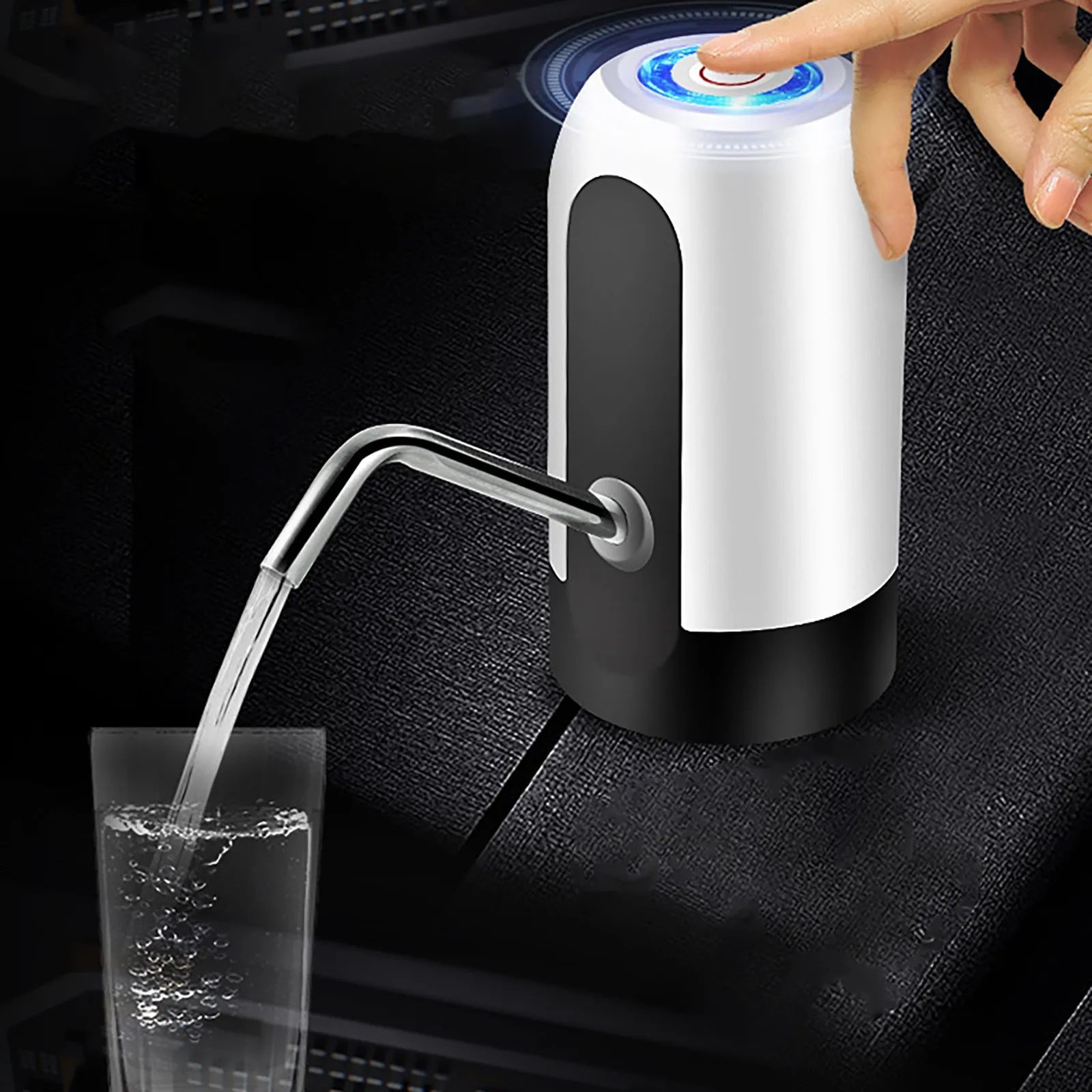 Насос для бутылки с водой автоматический Электрический дозатор воды USB-зарядкой