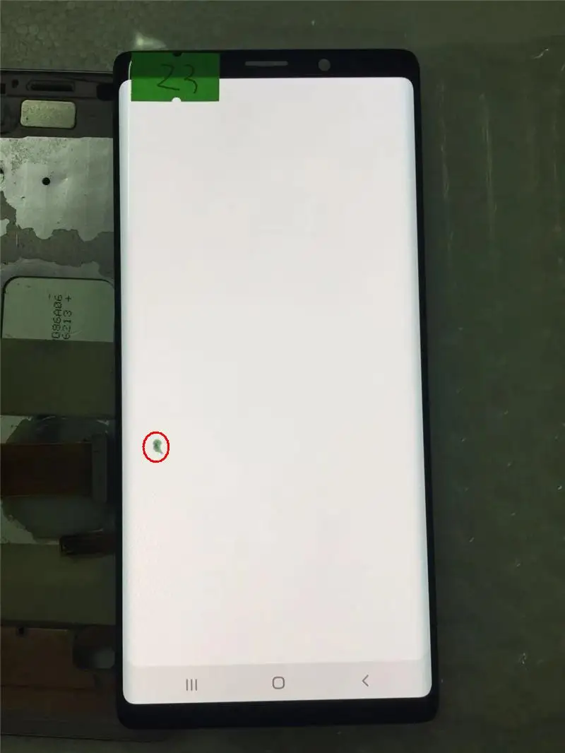 Оригинальный AMOLED дисплей для SAMSUNG Galaxy NOTE9 LCD N960 N960F сенсорный экран Запасные