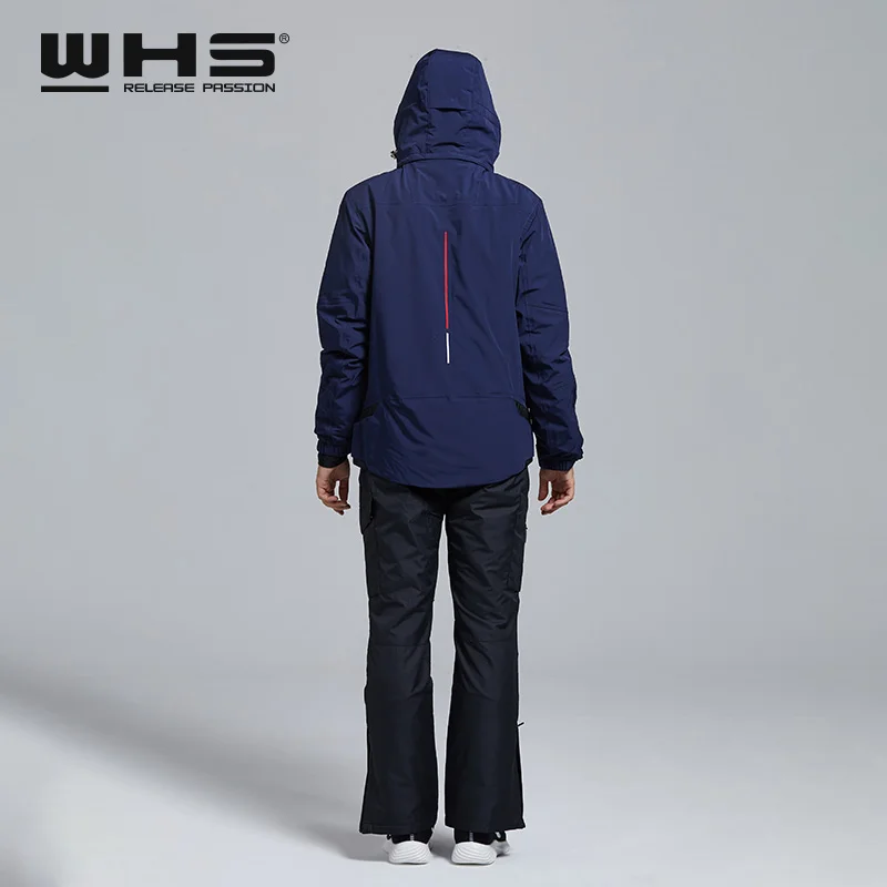 WHS Новая мужская Лыжная Куртки ветрозащитный мужские теплые пальто мужские зимние куртка Подростковая Тонкий одежды мужской теплая куртка