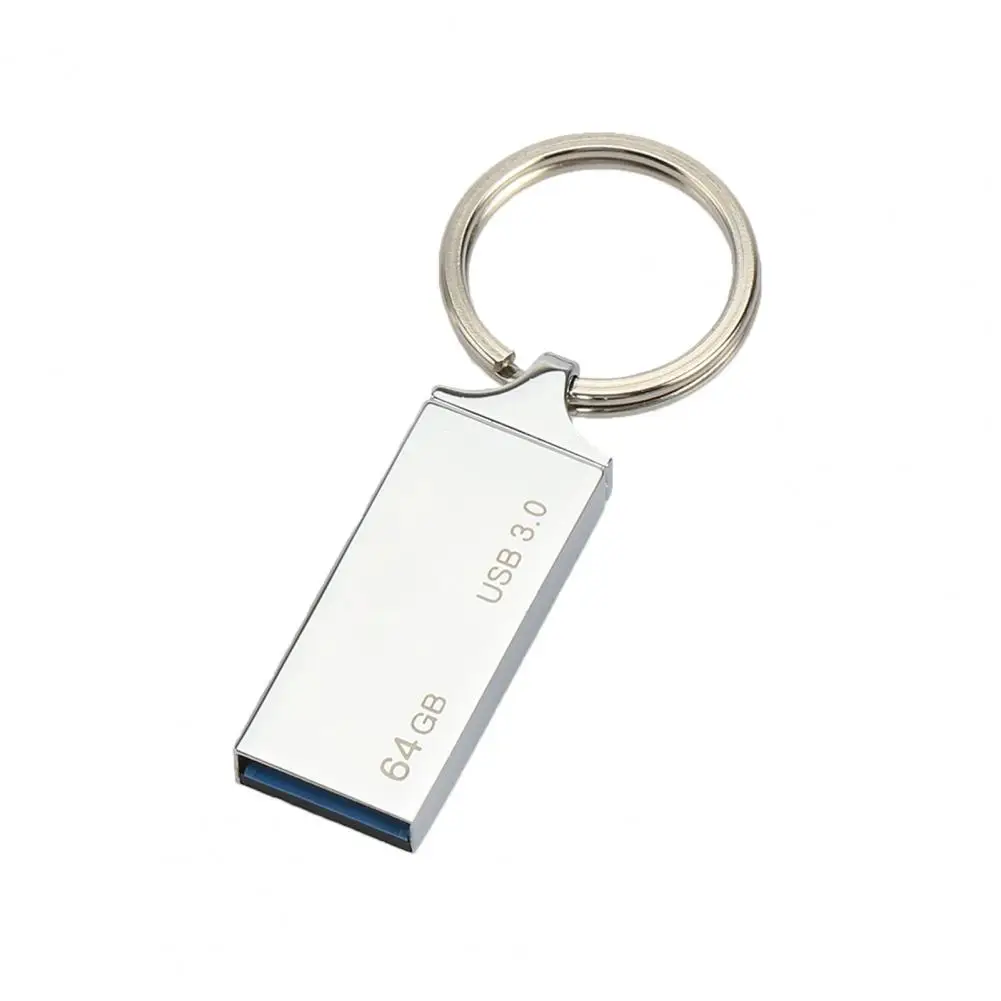 

K33 32GB 64GB 128GB Keychain USB Waterproof Stable Transmission USB3.0 Metal USB Flash Drive for Computer