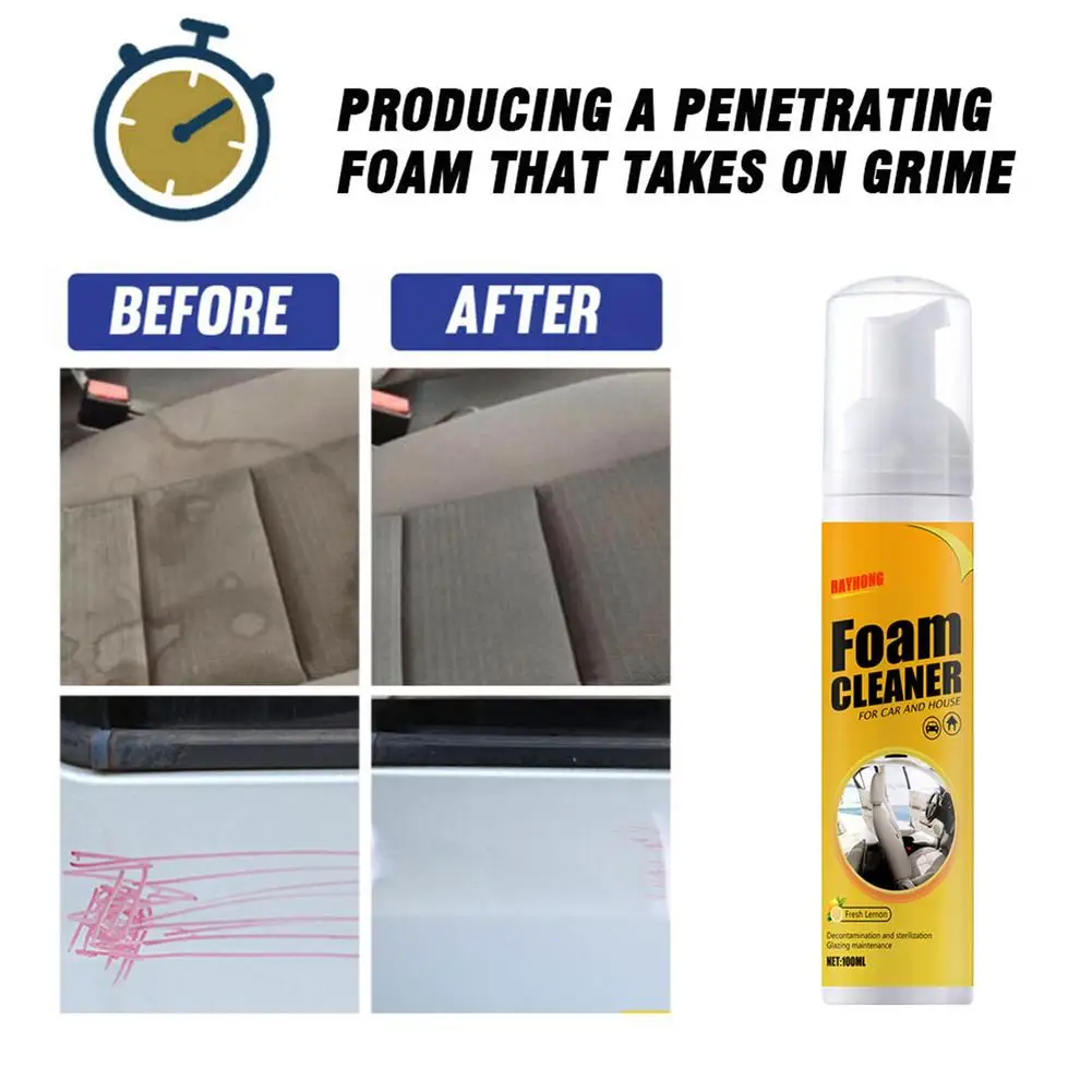 150ml/250 ml Multi-purpose Foam Cleaner Spray Car Interior Anti-Aging Protection Home Cleaning | Автомобили и мотоциклы