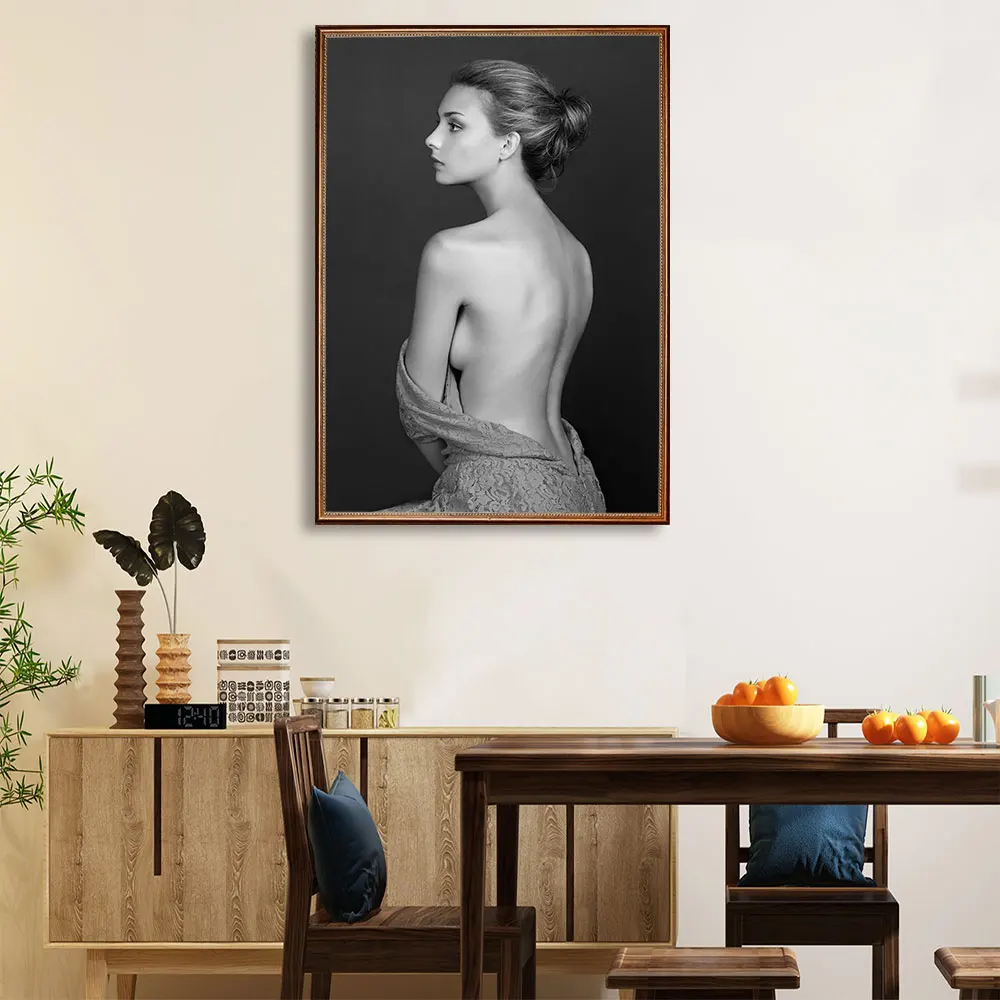 Frameless Бескаркасная картина в стиле Арт Деко Гостиная Спальня украшение стены живопись - Цвет: Frameless