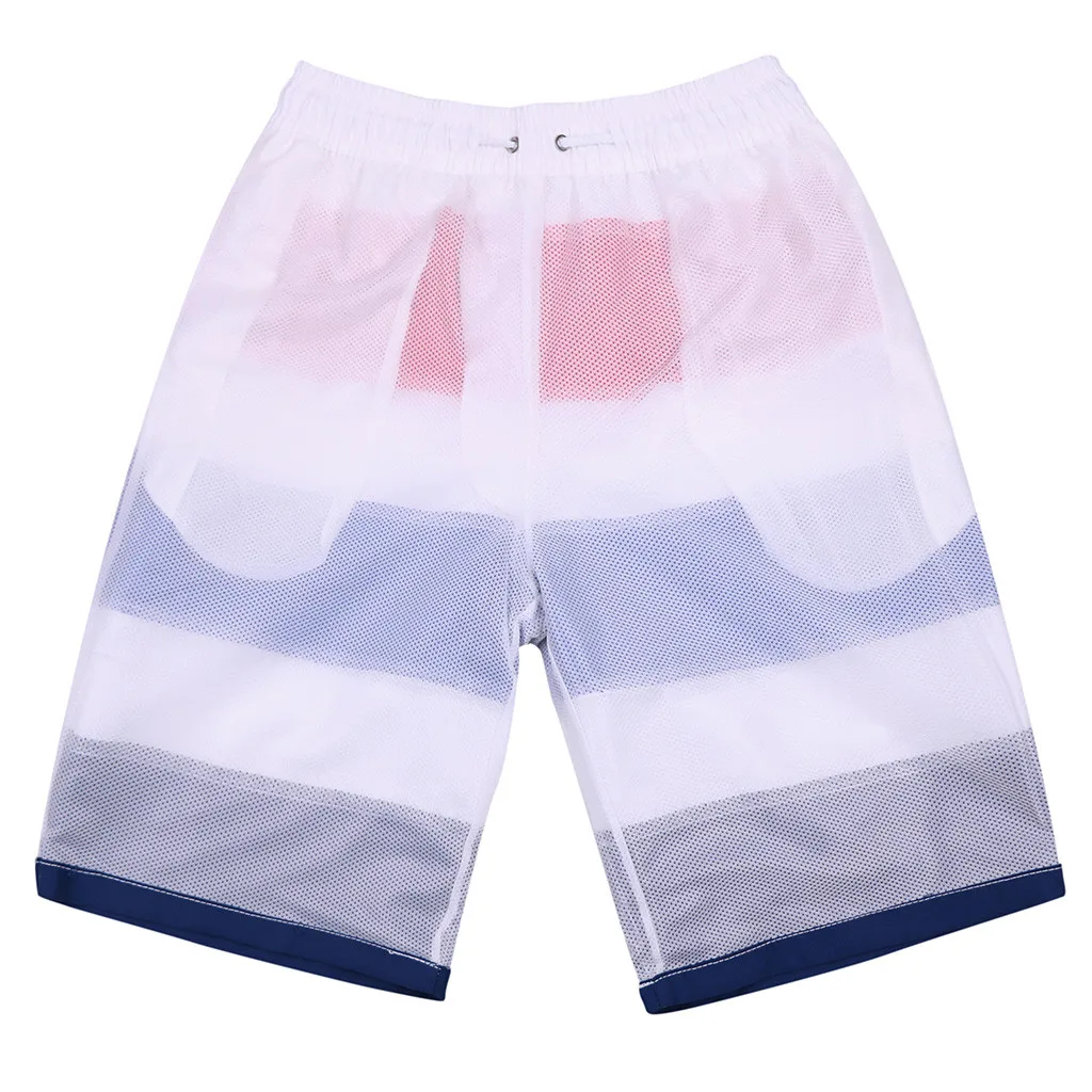 Мужские шорты для плавания быстросохнущие пляжные серфинга и пробежки