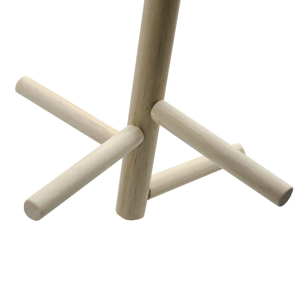 Птичий стенд окунь скалолазание Дерево Игрушка птичья клетка Декор деревянная