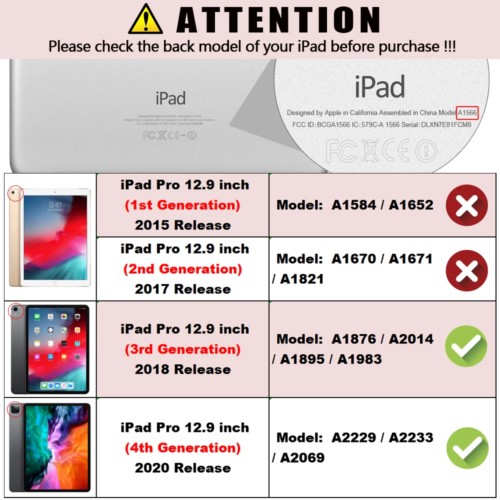 MTT 2020 чехол для планшета iPad Pro 12 9 4-го 3-го поколения Мягкий ТПУ + искусственная кожа
