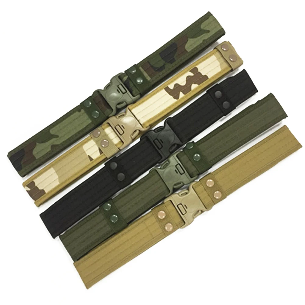 Военный тактический ремень с пластиковой пряжкой военный Регулируемый Открытый