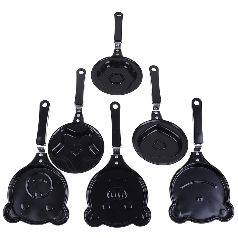 Маленькие милые формы для яиц антипригарные сковородки из нержавеющей стали