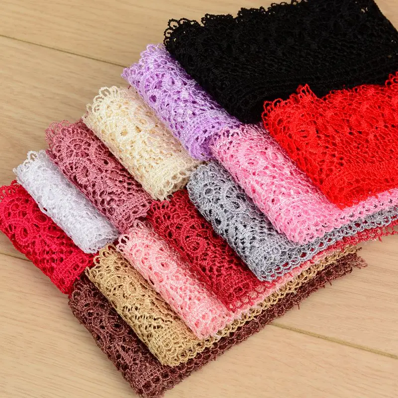 #181 3d кружевная ткань Водорастворимая африканская вощеная швейцарская вуаль