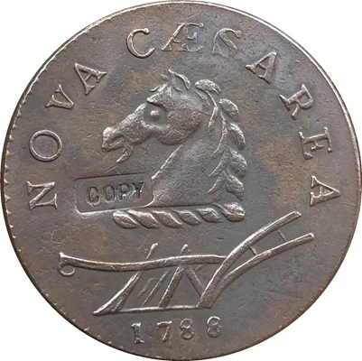 Оптовая продажа 1788 новинка Джерси медные монеты копия 100% производство